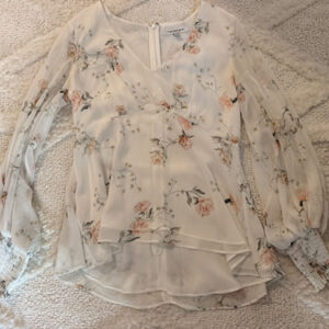 Floral Silk Top